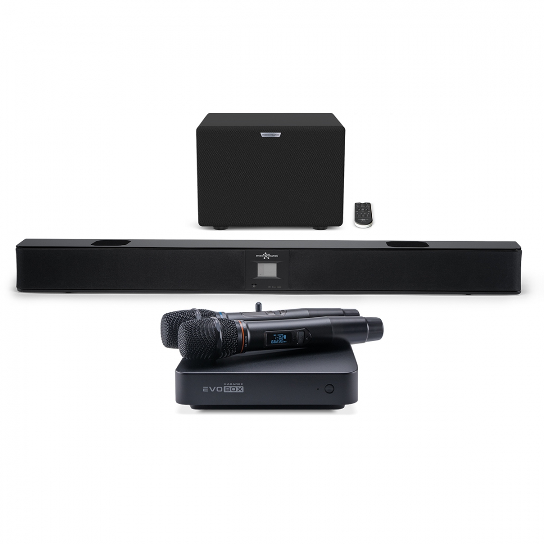 караоке-комплект EVOBOX Plus + EvoSound Bar (саундбар с караоке) в Пушкино