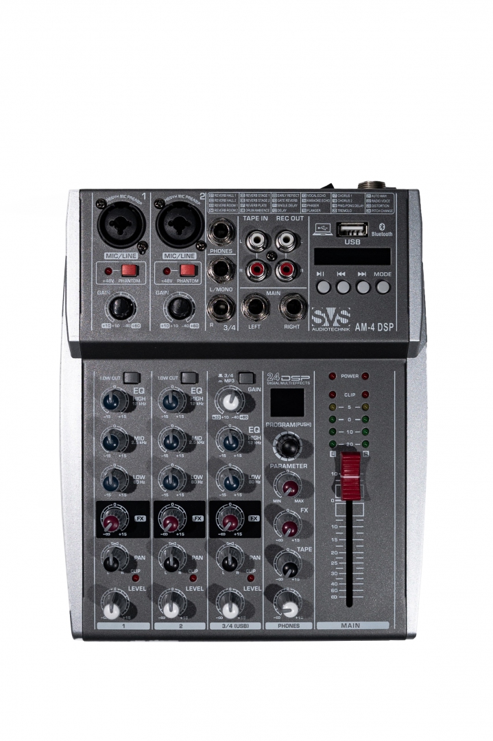 SVS Audiotechnik mixers AM-4 DSP Аналоговый микшерный пульт, 4-канала в Пушкино